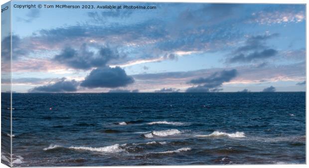 Serenity of Scotland's Moray Firth Canvas Print by Tom McPherson