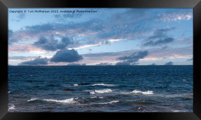 Serenity of Scotland's Moray Firth Framed Print by Tom McPherson
