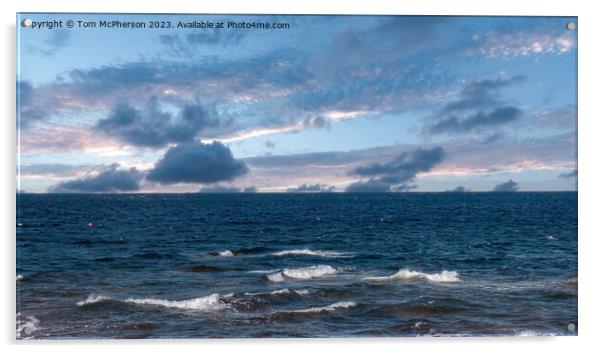 Serenity of Scotland's Moray Firth Acrylic by Tom McPherson