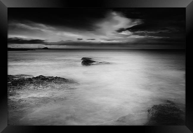 Atmospheric Bass Rock Framed Print by Keith Thorburn EFIAP/b