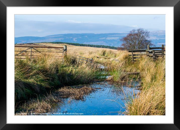 Cornalees and Greenock Cut Framed Mounted Print by RJW Images