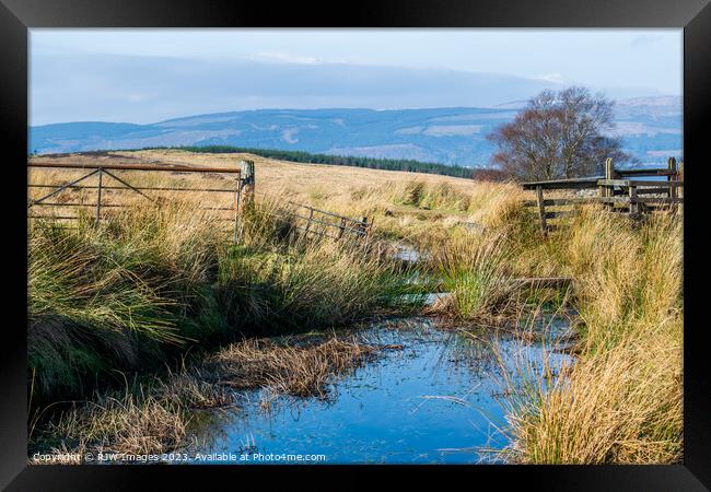 Cornalees and Greenock Cut Framed Print by RJW Images