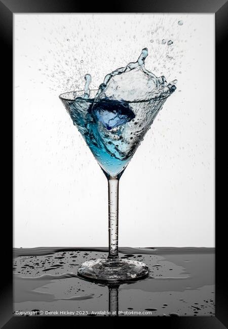 Blue Sapphire Framed Print by Derek Hickey