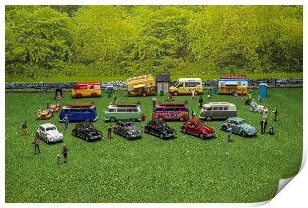 VW Owners Club Print by Steve Purnell