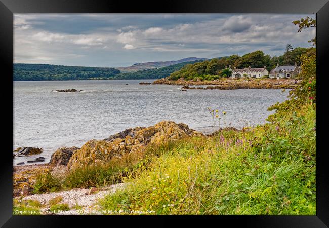 Rockcliffe, Dumfries and Galloway Framed Print by Heidi Stewart