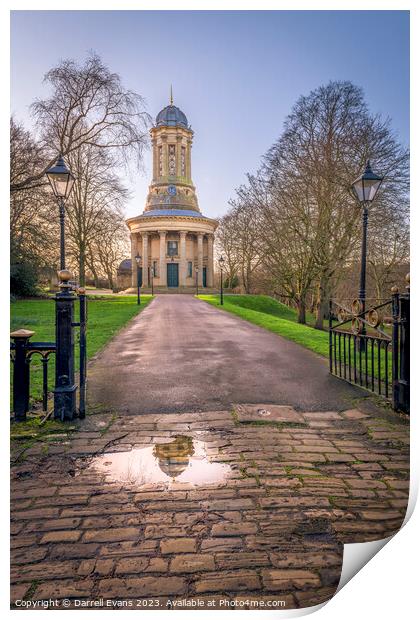 United Reformed Church Print by Darrell Evans