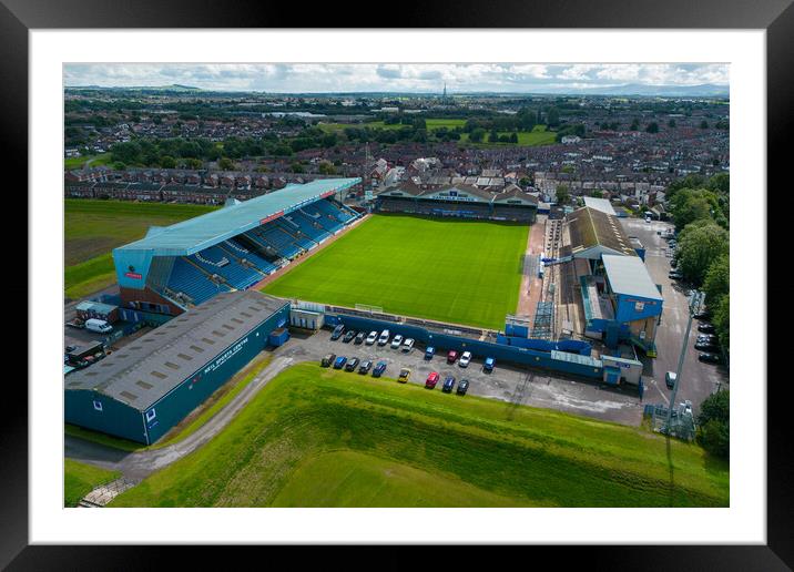 Brunton Park Framed Mounted Print by Apollo Aerial Photography