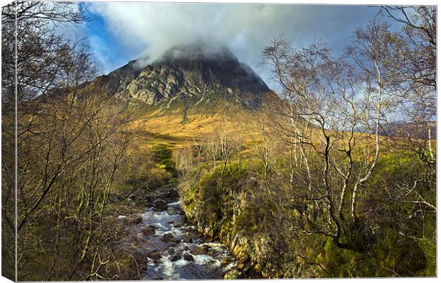 Highland landscape scenery Canvas Print by Gary Eason