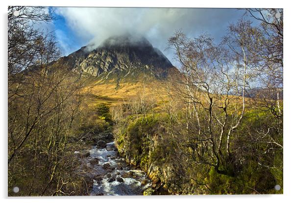 Highland landscape scenery Acrylic by Gary Eason