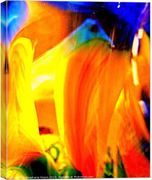 Abstract 771 Canvas Print by Stephanie Moore