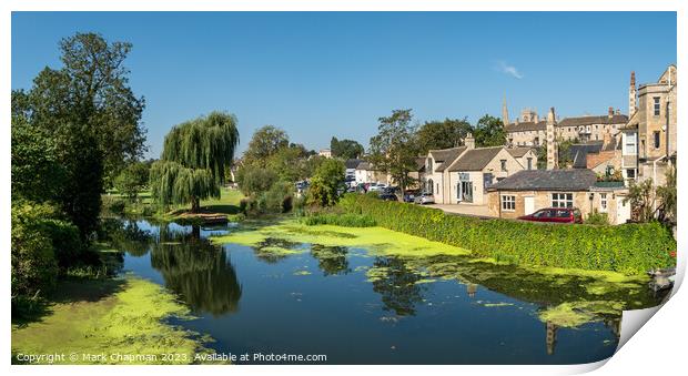 River Welland, Stamford, Lincolnshire Print by Photimageon UK