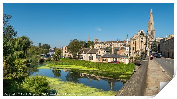 Old Town Bridge, Stamford, Lincolnshire Print by Photimageon UK