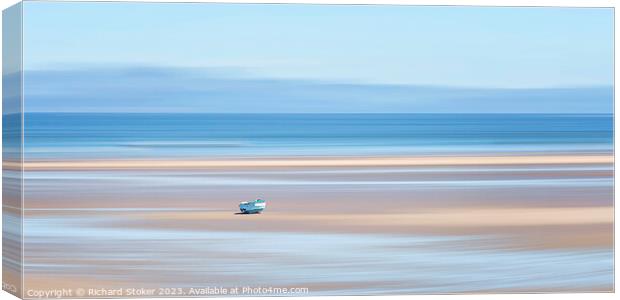 Beached Canvas Print by Richard Stoker