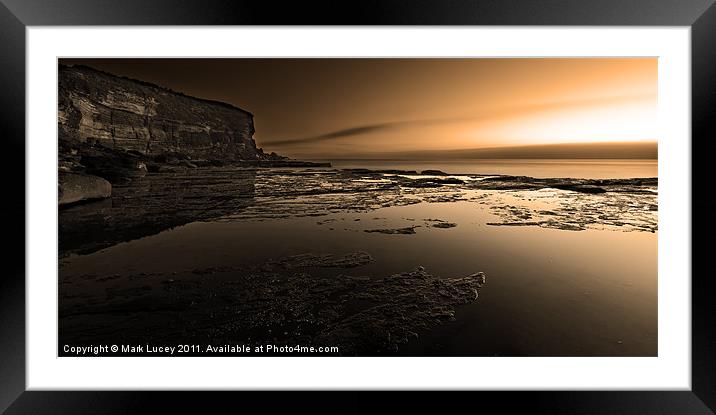 Tones of Bangalley Framed Mounted Print by Mark Lucey