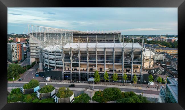 St James Park Framed Print by Apollo Aerial Photography