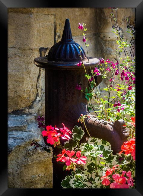 The Old Water Pump Framed Print by Peter Jarvis