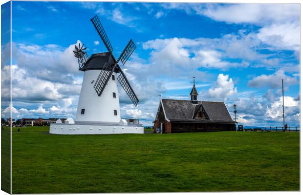 Lytham St. Annes, Lancashire, England. Canvas Print by Peter Jarvis