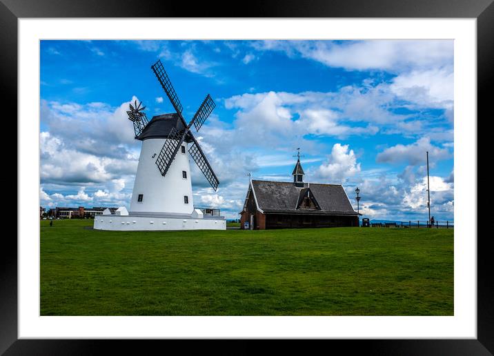 Lytham St. Annes, Lancashire, England. Framed Mounted Print by Peter Jarvis