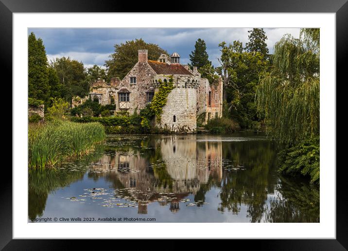 Buautiful reflections Framed Mounted Print by Clive Wells