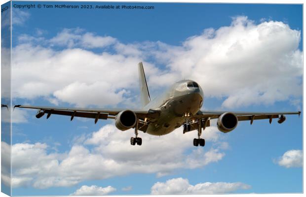 'Aerospace Marvel: The Airbus CC-150 Polaris' Canvas Print by Tom McPherson