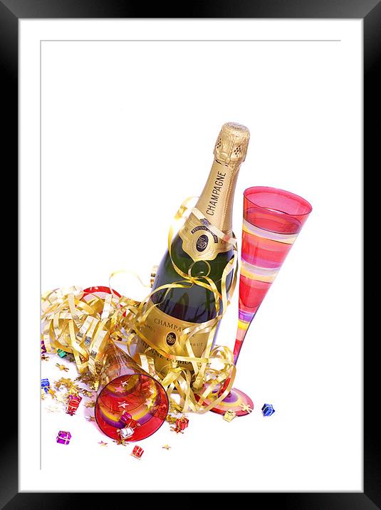 Party Time Framed Mounted Print by Lynne Morris (Lswpp)