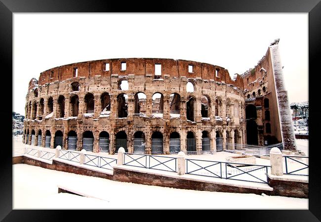 Colosseum Framed Print by Fabrizio Troiani