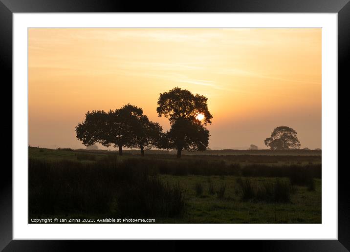 Sky cloud Framed Mounted Print by Ian Zirins