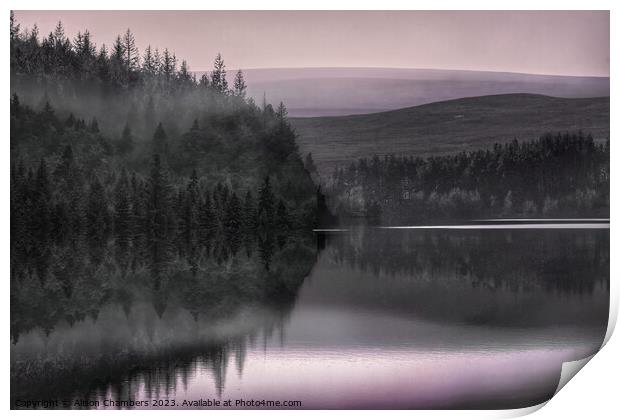 Langsett Reservoir  Print by Alison Chambers