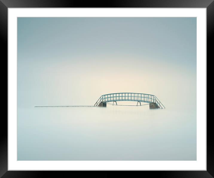 The Bridge to Nowhere  Framed Mounted Print by Anthony McGeever