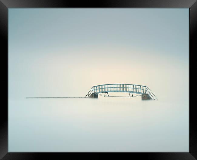 The Bridge to Nowhere  Framed Print by Anthony McGeever