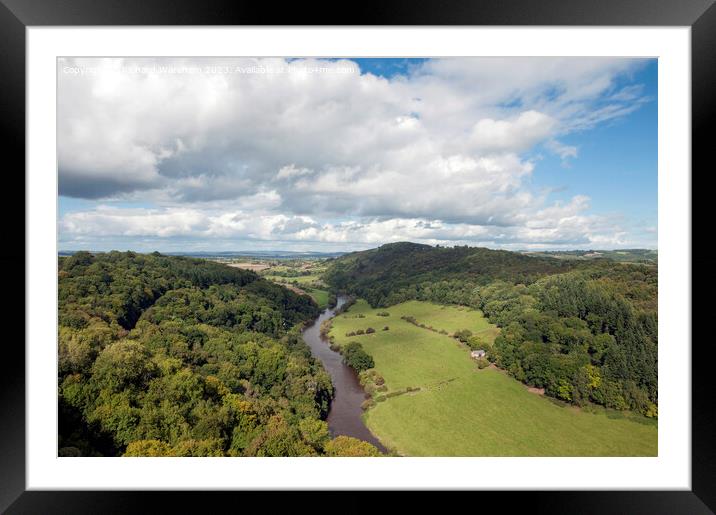 Symonds Yat Framed Mounted Print by Richard Wareham