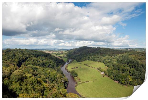 Symonds Yat Print by Richard Wareham