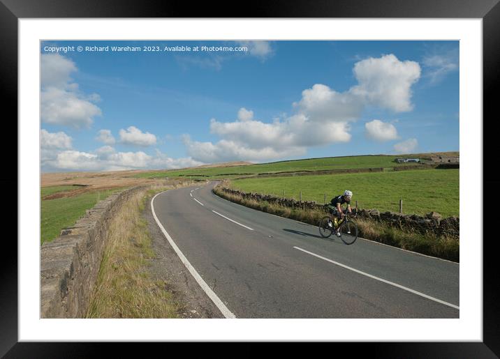 Outdoor road Framed Mounted Print by Richard Wareham