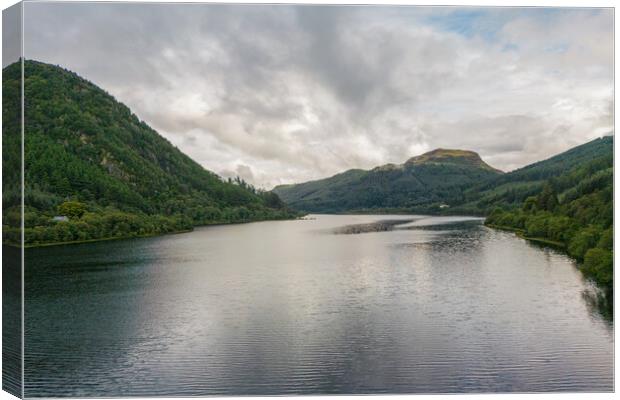 Loch Lubnaig Canvas Print by Apollo Aerial Photography