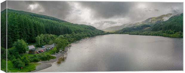 Loch Lubnaig Canvas Print by Apollo Aerial Photography