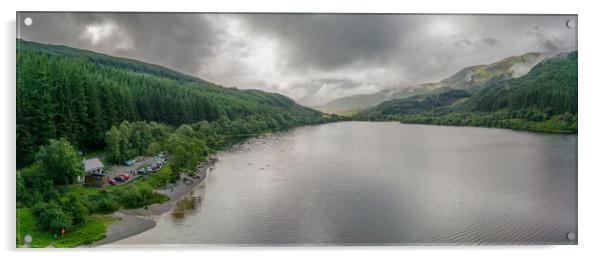 Loch Lubnaig Acrylic by Apollo Aerial Photography