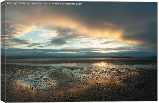 West Kirby The Wirral  Canvas Print by Richard Wareham