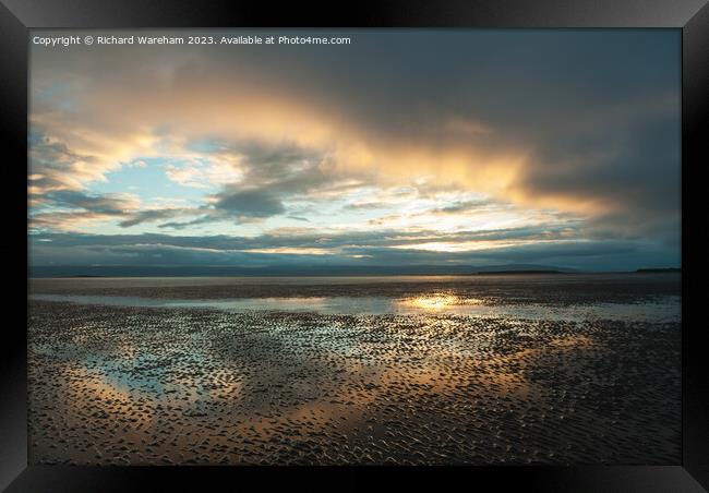 West Kirby The Wirral  Framed Print by Richard Wareham