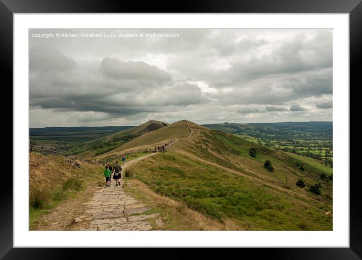 Peak District National Park. Framed Mounted Print by Richard Wareham