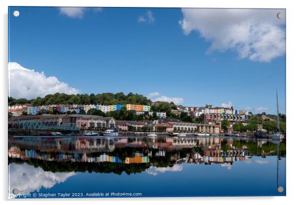 Bristol Harborside  Acrylic by Stephen Taylor