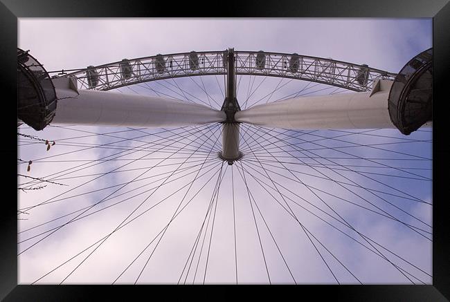 London Eye Framed Print by David French