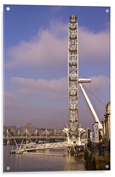 London Eye Acrylic by David French