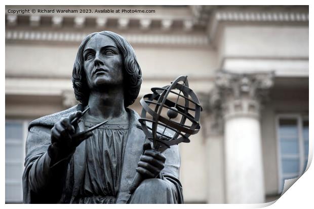 Copernicus Monument. Print by Richard Wareham