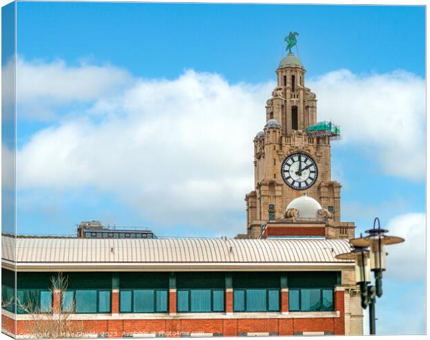 The Royal Liver Building: A Timely Renewal Canvas Print by Mike Shields