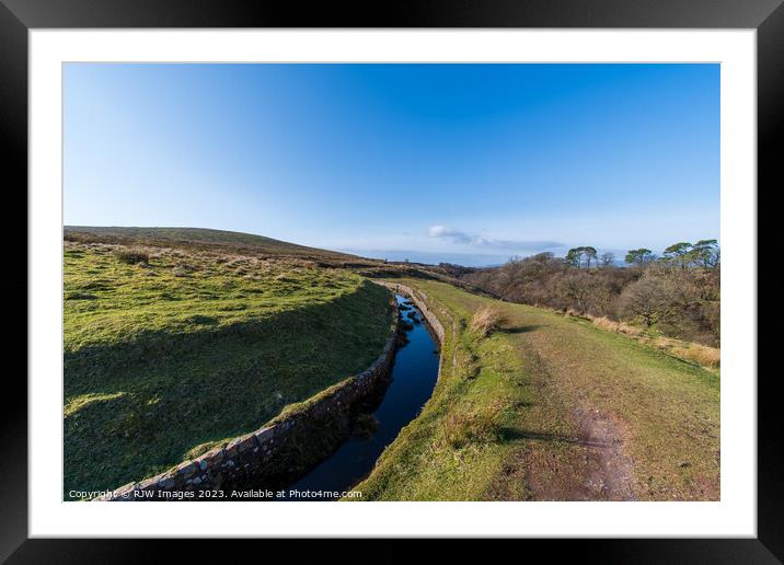 The Greenock Cut Framed Mounted Print by RJW Images