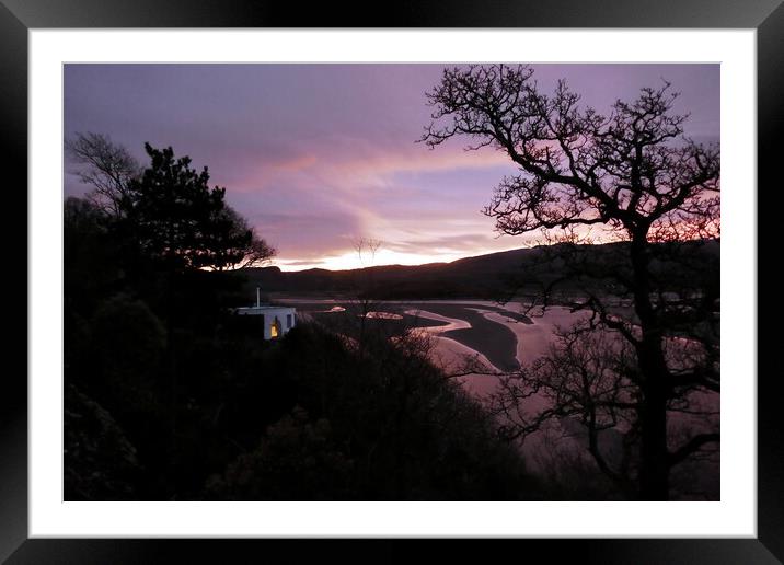 Dawn at Portmeirion 1 Framed Mounted Print by Paul Boizot