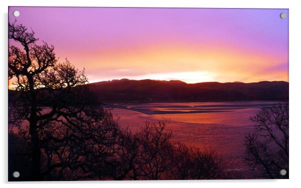 Dawn at Portmeirion 6 Acrylic by Paul Boizot