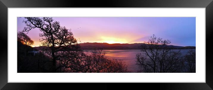 Dawn at Portmeirion 7 Framed Mounted Print by Paul Boizot
