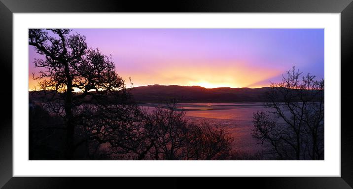 Dawn at Portmeirion 8 Framed Mounted Print by Paul Boizot