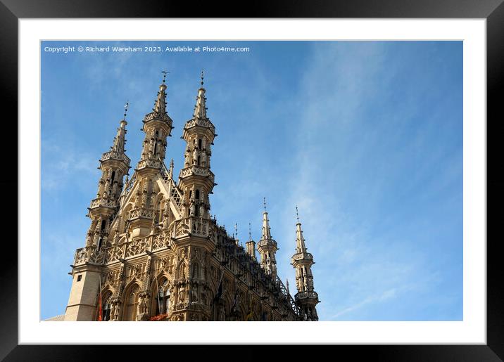 Leuven Belgium Framed Mounted Print by Richard Wareham